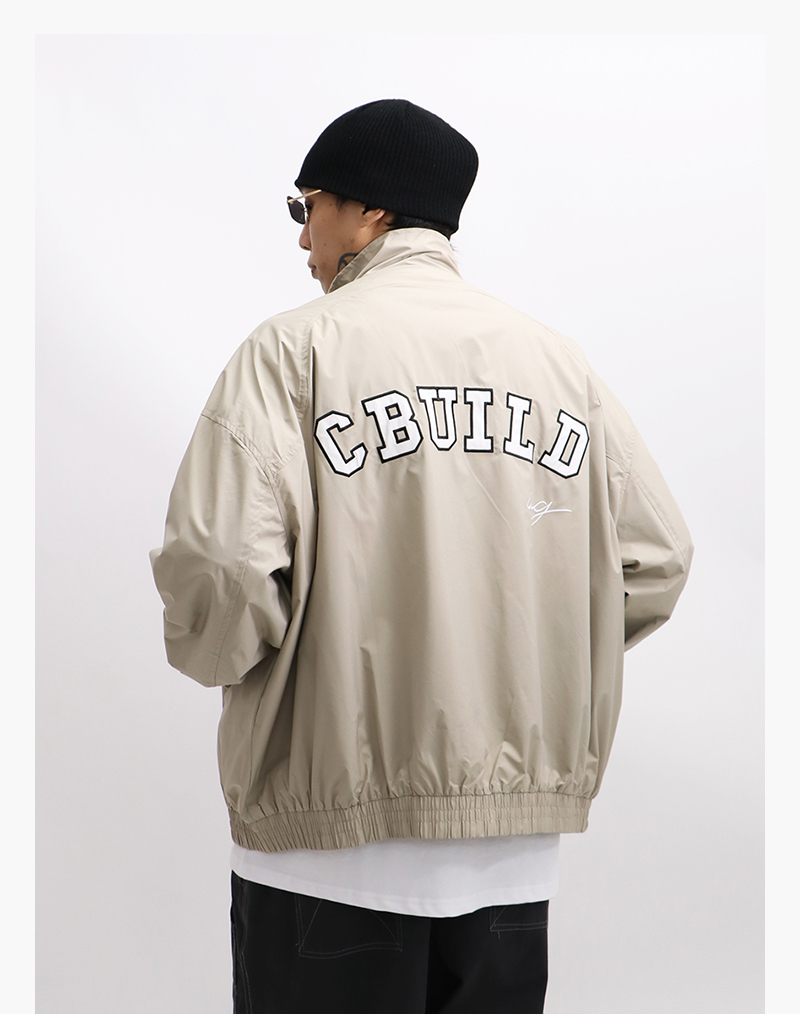 【90年代】 CBUILD 刺繍コーチジャケット(OU00001)